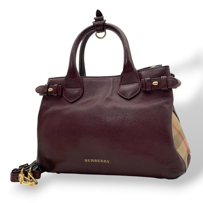 Burberry - Burberry The Banner Small House Check 2-Way Bag - Handbag