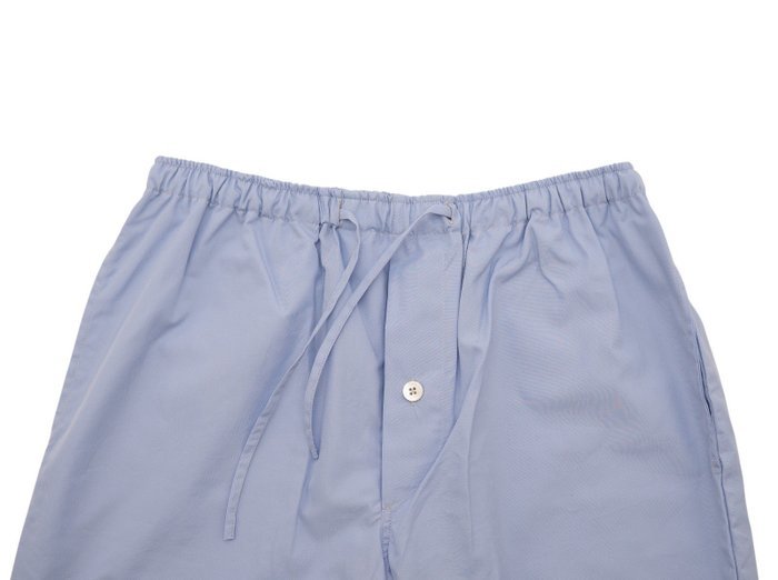 ISAIA NAPOLI - Size S - Light Blue Pajama Sleeping Set Drawstring Pant Fine Cotton - Jumpsuit - New with tags - Image 7