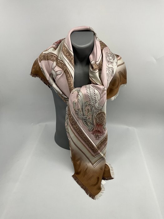 Burberry - ENGLAND /LONDON,XXL Réversible SOIE - Stole (Shawl) - Image 4
