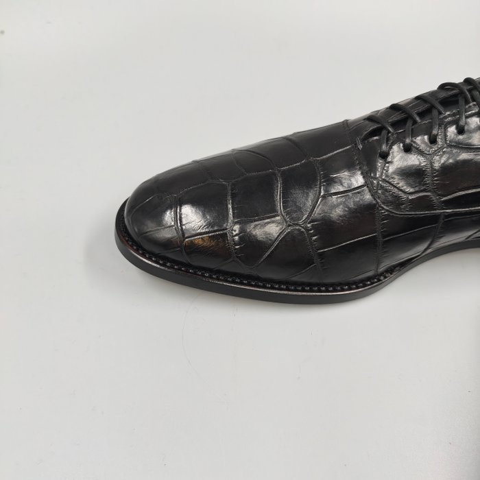 Raparo-UK9-Crocodile Oxfords - Lace-up shoes - Size: EU 43 - New in box - Image 5