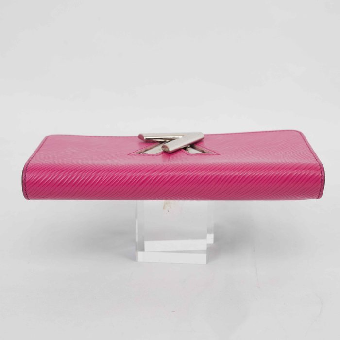 Louis Vuitton - Twist Epi Leather Long Wallet Pink Blue Silver Hardware Made in France - Wallet - Image 7