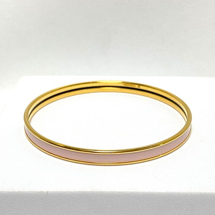 Hermès - Gold-plated, Enamel - Bangle - Uni - Image 4