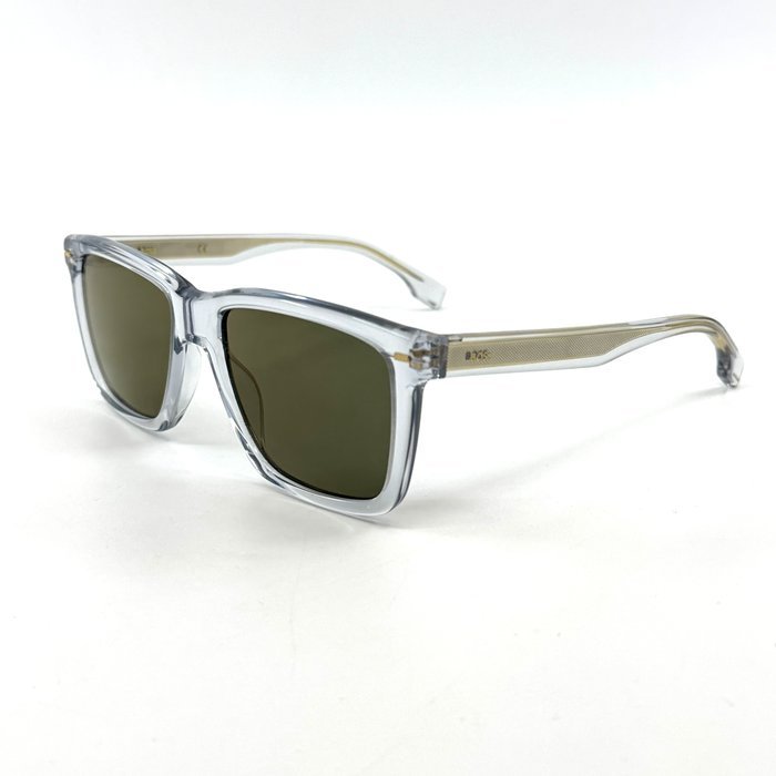 Hugo Boss - *NEW* - Transparent Acetate - Green Lenses - Sunglasses - Image 2
