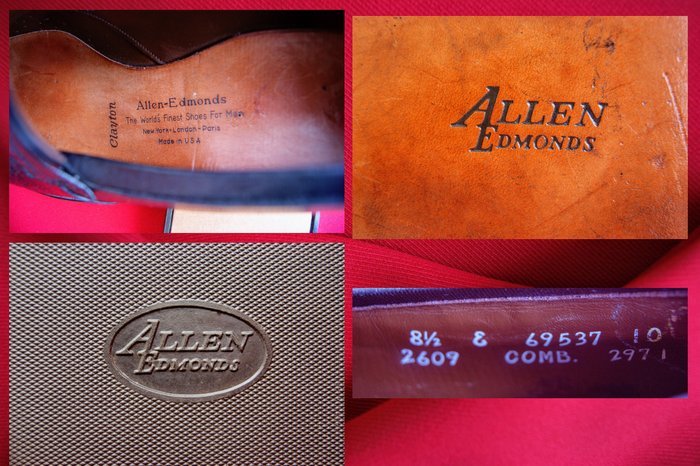 Allen Edmonds - Lace-up shoes - Size: EU 42 - Vintage - Image 6