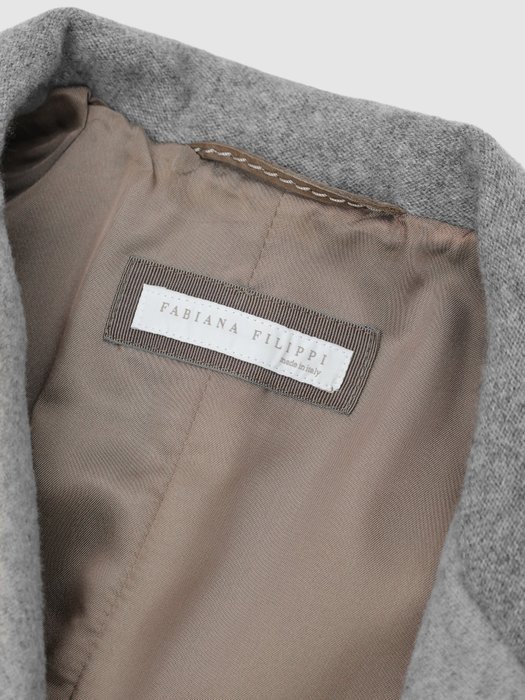 Fabiana Filippi - Merino, Silk, Cashmere - Coat - Image 3