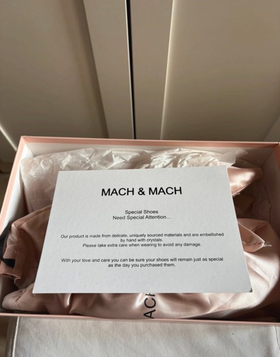 Mach & Mach - High heels shoes - Size: EU 39.5 - New in box - Image 7