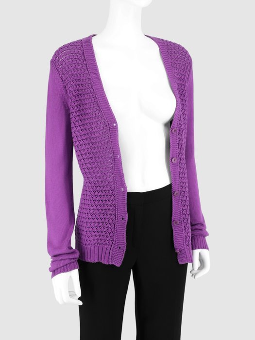 Loro Piana - Silk & Cotton - Cardigan - Image 4