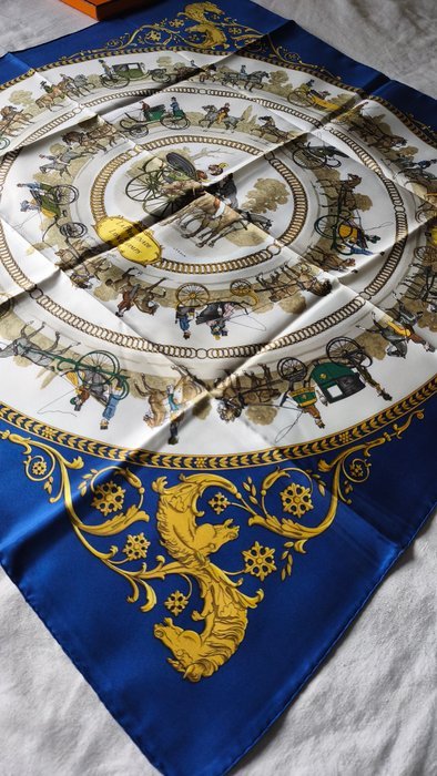 Hermès - PROMENADE DE LONGCHAMPS by Philippe Ledoux - Foulard - Image 7