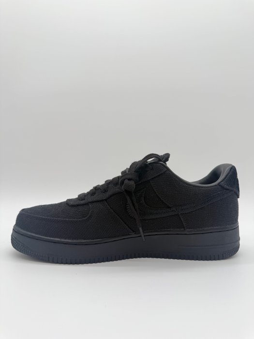 Nike - Nike Air Force 1 Low Stussy Black - Sneakers - Size: EU 45 - Image 2