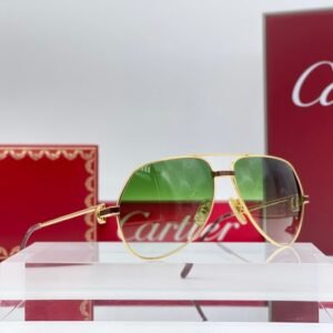 Cartier - Vendome Laque Bordeaux Gold Planted 18k - Sunglasses