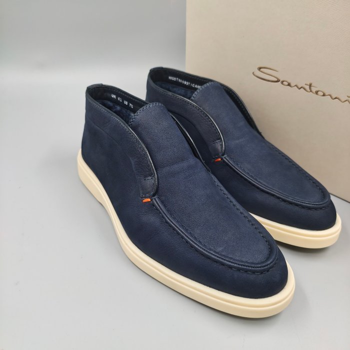 Santoni-UK6.5-With real Fur - Loafers - Size: EU 40 - New in box - Image 4