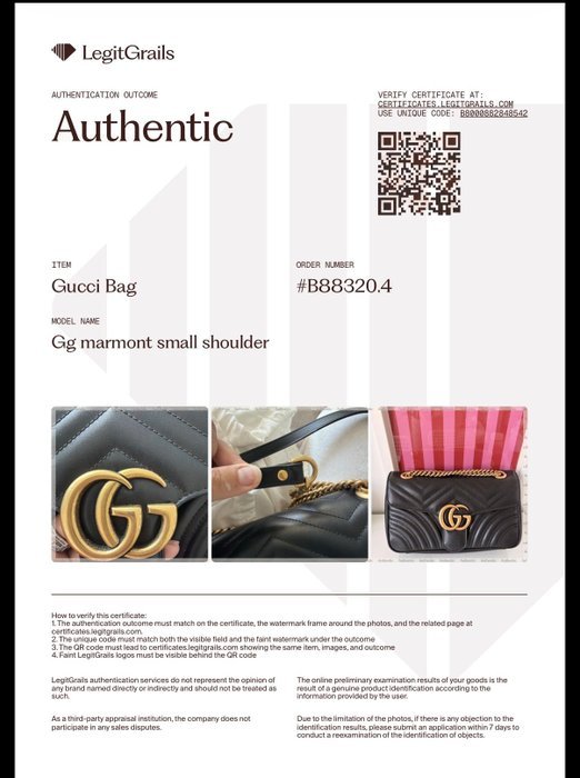 Gucci - Gg marmont small shoulder - Handbag - Image 3