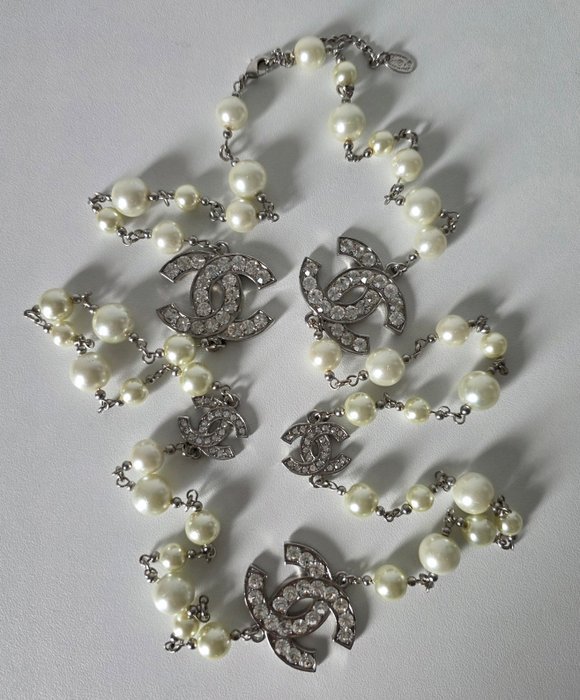 Chanel - Chanel "Sautoir" long pearl necklace (09A) - Chain - Image 3