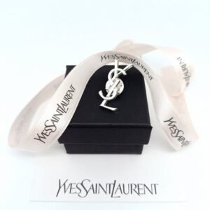 Yves Saint Laurent - Metal - Brooch