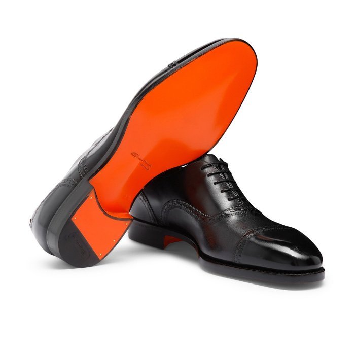Santoni - Lace-up shoes - Size: EU 40.5 - New in box - Image 6