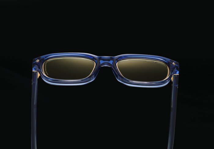 Handmade - Walton & Mortimer No.28 Codename: "Bulletproof" Unit 21/99 "Deep Sea Blue Color" - Sunglasses - Image 7