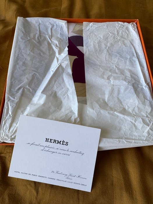 Hermès - Fleurs de Lotus - Foulard - Image 4