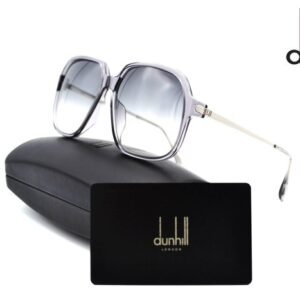 Alfred Dunhill - London - SDH130 - Exclusive Acetate & Silver Metal - Grey Desugn - *New* - Sunglasses