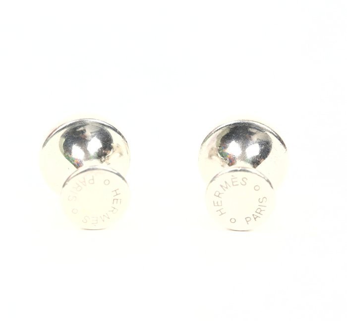 Hermès - Silver - Cufflinks - Image 3