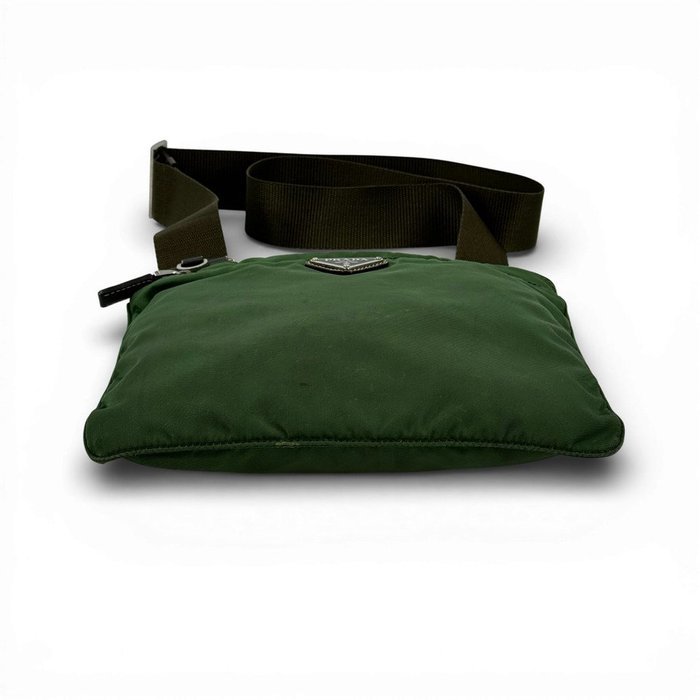 Prada - Tessuto Nylon Green triangle logo - Shoulder bag - Image 6