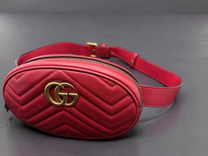 Gucci - GG Marmont Matelassé Belt Bag - Handbag - Image 7