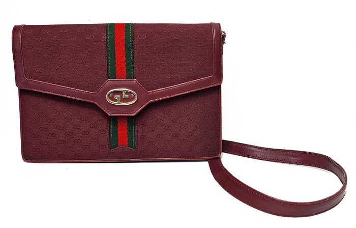 Gucci - Secchiello Monogramma GG Vintage Ophidia - Crossbody bag