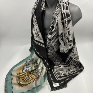 Burberry - St Paulo -ENGLAND /LONDON,XXL double face - Stole (Shawl)