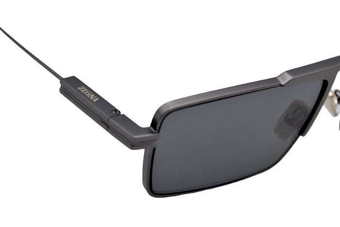 Ermenegildo Zegna - Made in Italy - EZ0233 09A - Silver Metal Frame Design - Cat*3 Lenses - *New* - Sunglasses - Image 7
