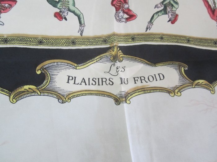 Hermès - Plaisirs du Froid DE 1948 - Foulard - Image 3