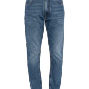 ISAIA NAPOLI - IT 46 - Blue Denim Jeans Trousers Pant Regular Cotton Made in Italy - Trousers - New with tags