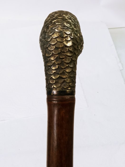 Zabytkowa Głowa Kaczki Srebro 925 - Umbrella - Image 5