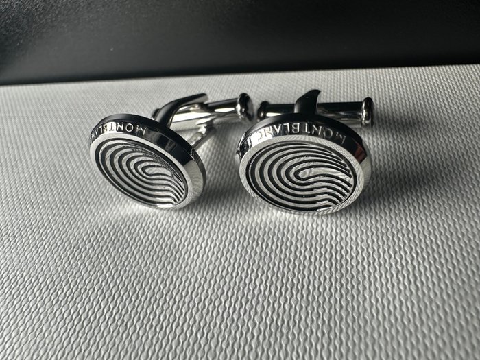 Montblanc - Steel - Cufflinks - steel - Image 7