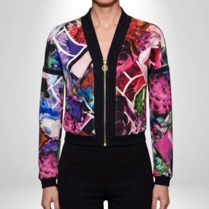 ROBERTO CAVALLI Jacket Coat Glamour Chic Exclusive Glamour Collection Tg. 40 IT - Slim fit - Coat
