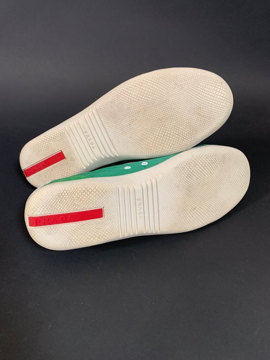 Prada Low-top Sneaker Green 4E 1835 UK 6.5 - Sneakers - Size: EU 40.5 - Image 6