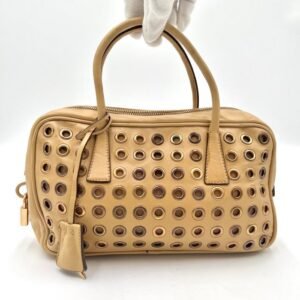 Prada - Grommet Leather - Handbag