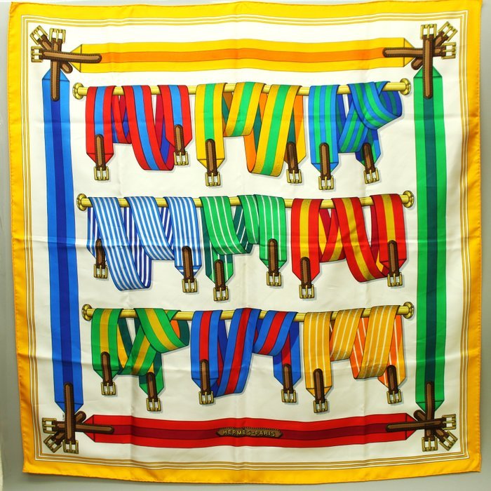 Hermès - Les Sangles - Scarf