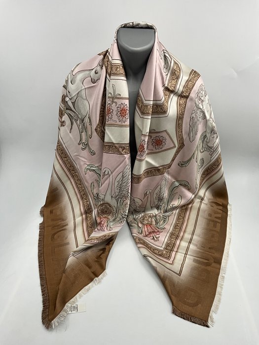 Burberry - ENGLAND /LONDON,XXL Réversible SOIE - Stole (Shawl) - Image 5