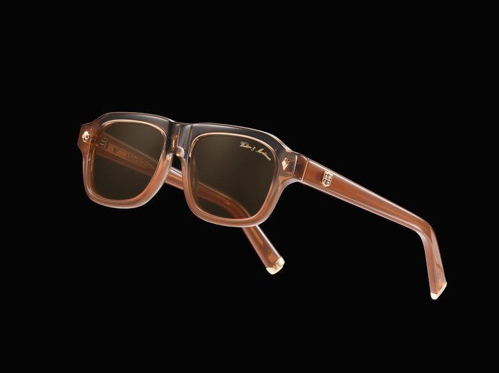 Handmade - Walton & Mortimer No.70 Codename: "SMOKE" Unit 14/99 "Onyx Ombre" - Sunglasses - Image 3