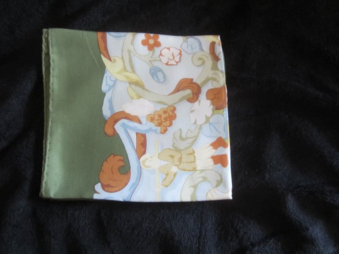Hermès - BAROQUE DE SHANN MENEY DE 1972 UNIQUE EDITION - Foulard - Image 2