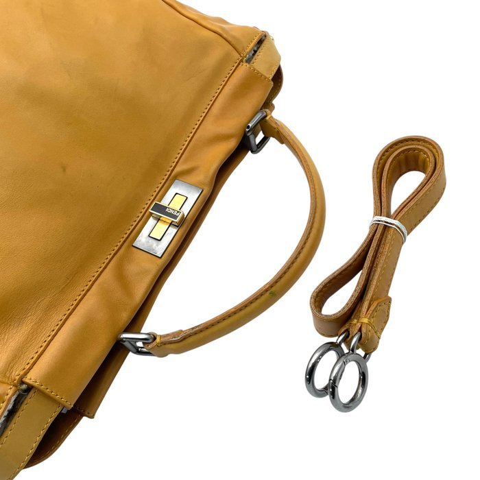 Fendi - Peekaboo Leather 2WAY Tote Bag - Tote bag - Image 5