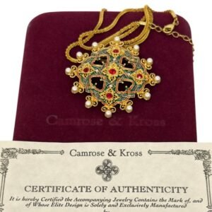 Camrose & Kross - Gold-plated - Necklace - Vintage JBK Celtic