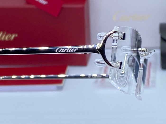 Cartier - Piccadilly Silver Gold Planted 18k - Spectacles - Image 3