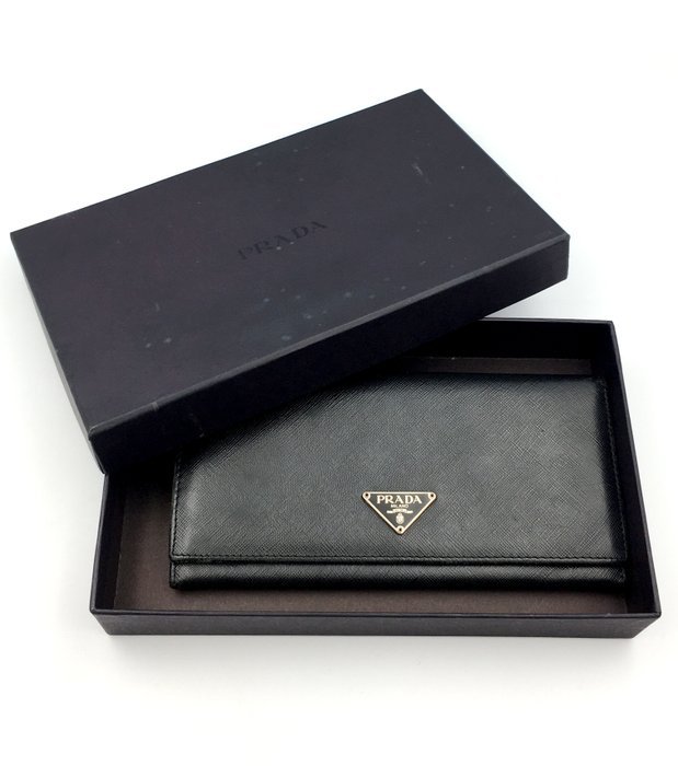 Prada - Large Saffiano Leather - Wallet - Image 2