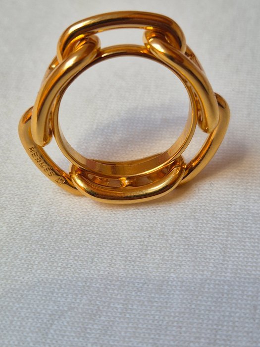 Hermès - Brass with Permabrass finishing. - Scarf ring - Image 6