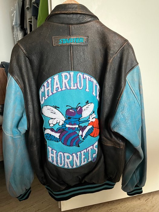 Starter - Leather jacket - Vintage - Image 2