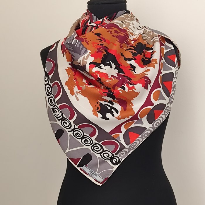Prada - Pittoresque PECHINO 90x90 - Foulard - Image 7