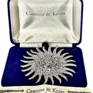 Camrose & Kross - Gold-plated - Brooch - JBK Stunning Sunburst