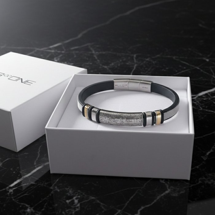 Other brand - 18 kt. - Steel, Yellow gold - Bracelet - Image 3