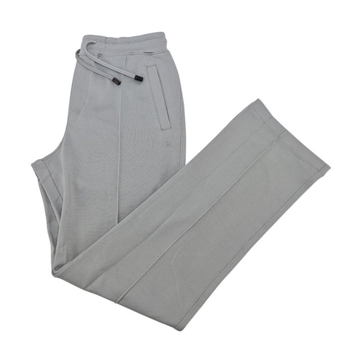 ISAIA NAPOLI - Size L - Gray Half Zip Tracksuit Jogging Jersey Wool - Jumpsuit - New with tags - Image 5