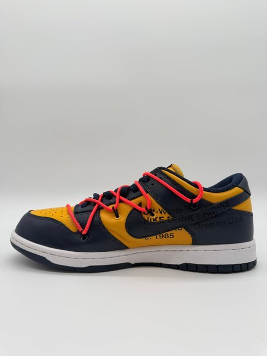 Nike - Nike Dunk Low Off-White University Gold - Sneakers - Size: EU 44.5 - Image 2